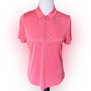 BNWT Callaway Women’s Opti-Dry Pink Short Sleeve Golf Shirt. Size Medium